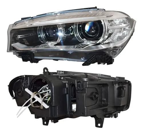 Faro Bmw X5 2014-2018 Con Motor Electrico Leds Izquierdo