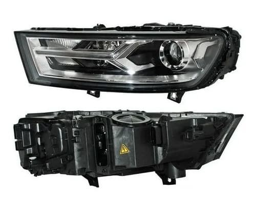 Faro Audi Q7 2017-2019 Para Xenon Con Motor Izquierdo
