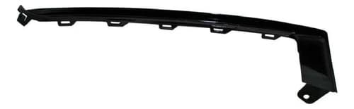 Moldura Defensa Delantera Honda Accord 2018-2019 sedan Inferior Negra Derecha