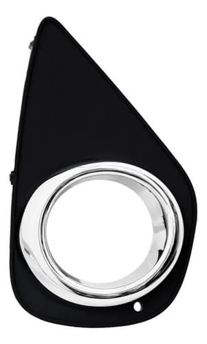 Parrilla Toyota Yaris 2015-2016 hatchback Con Moldura Cromada Para Faro Niebla Derecha