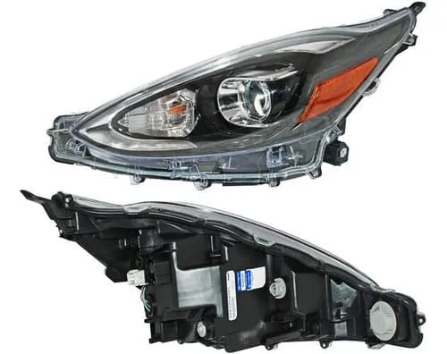 Faro Toyota Prius C 2018-2019 Leds Izquierdo