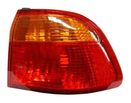Calavera Honda Civic 1999-2000 4P Rojo/Ambar Exterior Sin Arnes Derecha