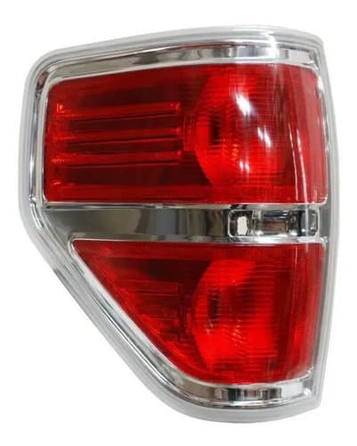 Calavera Ford F-150/Lobo 2009-2014 Filo Cromado Sin Arnes Izquierda