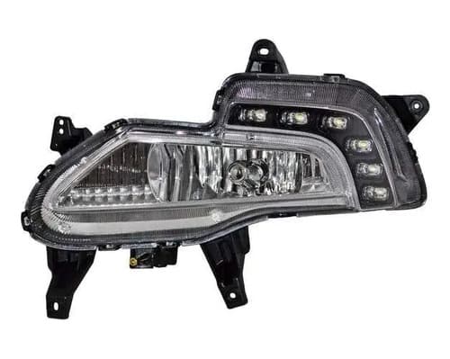 Faro Niebla Para hyundai Grand I10 2018-2020 sedan Con Luz De Dia Izquierdo