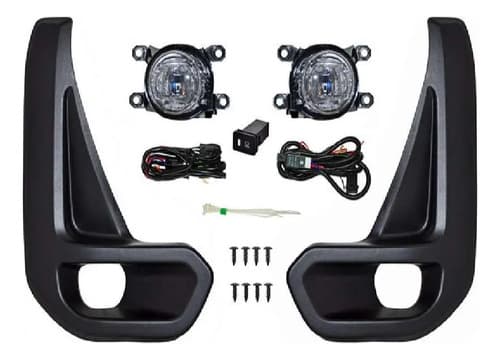 Faro Niebla Toyota Hilux 2020-2022 Leds Con Parrilla Juego