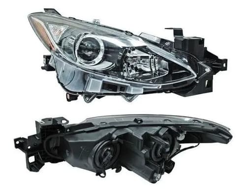 Faro Mazda 3 2014-2016 Con Focos Derecho