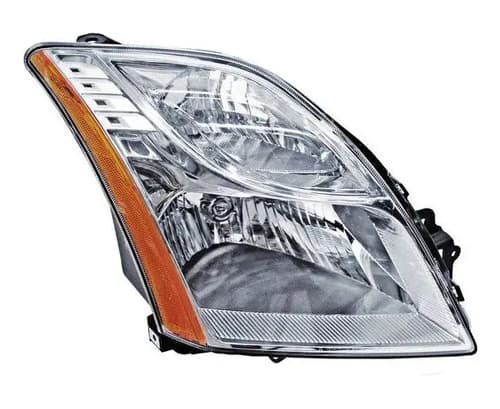 Faro Nissan Sentra 2010-2012 Fondo Cromado Derecho