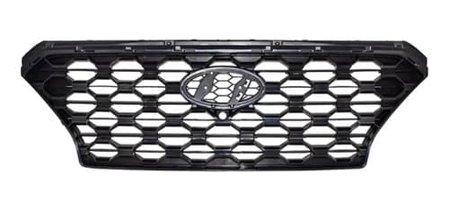 Parrilla Para Hyundai Santa Fe 2019-2020 Negra