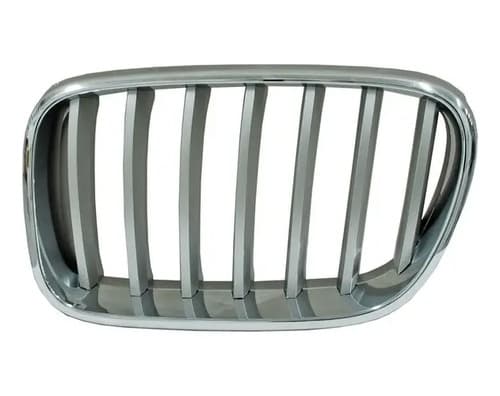 Parrilla Bmw X3 2011-2014 Cromada/Gris Izquierda
