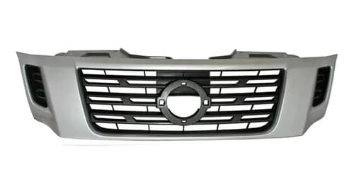 Parrilla Nissan Pu Np300/ Frontier 2016-2020 Plata Para Pintar