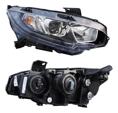 Faro Honda Civic 2016-2019 Sedan Con Luz de dia Derecho