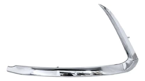 Moldura Defensa Delantera Mazda Cx9 2016-2023 Inferior Cromada Izquierda