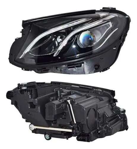 Faro Mercedes benz Clase E 2017-2020 Leds Con Motor Izquierdo
