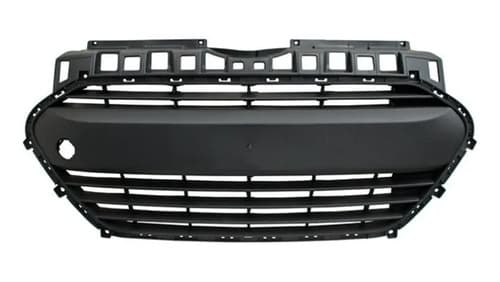 Parrilla Para Hyundai Grand I10 2015-2017 De Defensa Central Sin Filo Cromado