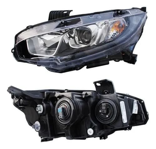 Faro Honda Civic 2016-2019 Sedan Con Luz de dia Izquierdo