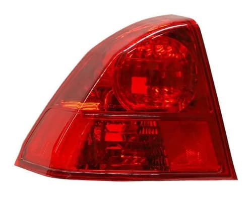 Calavera Honda Civic 2003-2005 4P Rojo Exterior Sin Arnes Izquierda