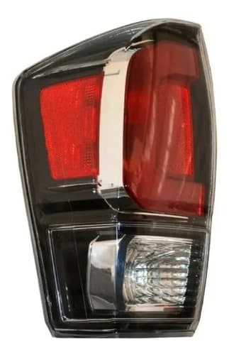 Calavera Toyota Tacoma 2020-2022 Filo Negro/Cromado Izquierda