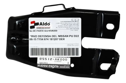 Brazo Defensa Delantera Nissan Pu D22 2008-2015 Derecho