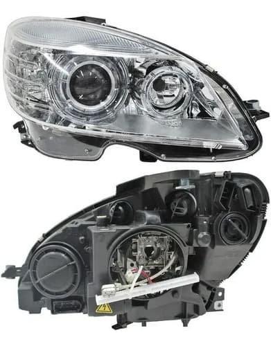 Faro Mercedes benz Clase C 2008-2011 Para Xenon Derecho