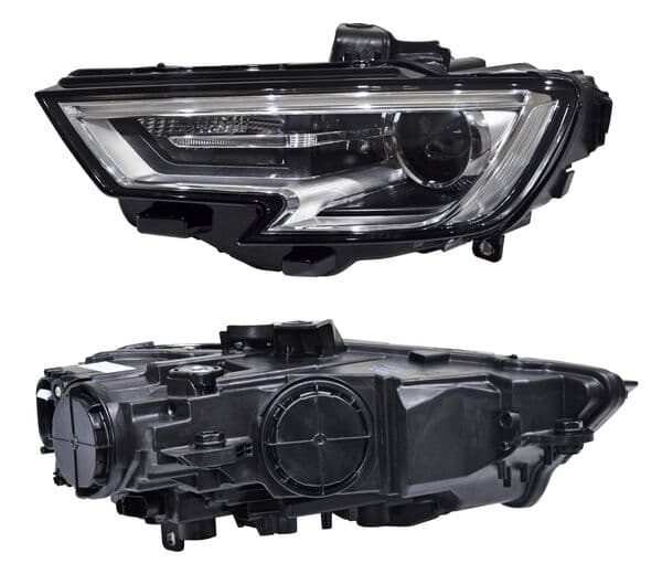 Faro Audi A3 2017-2020 Electrico Con Motor Leds Izquierdo