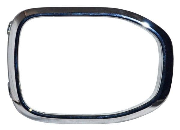 Moldura Parrilla Volkswagen Tcross 2020-2024 Cromada Para Faro Niebla Izquierda