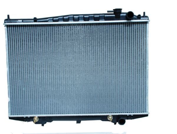 Radiador Nissan Pu D22 2008-2015/ Frontier/ Xterra 2000-2004 Aut L4 2.4 Gas 2017 2/3X 27 1/5 Aluminio Soldado