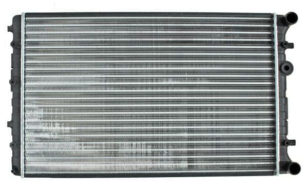 Radiador Vw Gol 2009-2016/ Saveiro 2010-2018/ Lupo 2005-2009/ Crossfox 2007-2015 Std L4 1.6L C/A 2016 1/3X 2024 7/8 Aluminio Mecanico