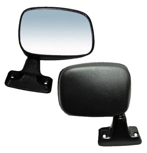 Espejo Toyota Pickup 1979-1983 Sin Control Negro Derecha
