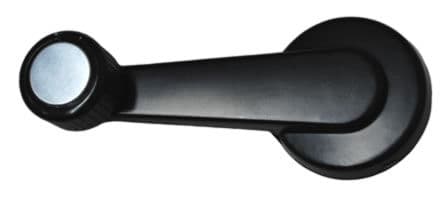 Manija Elevador Cristal Chevrolet Cheyenne/Silverado 1992-1998/Chevrolet Blazer/Gmc Yukon 1992-1998/Chevrolet Astro/Gmc Safari 1985-2005/Chevrolet S10/ Bravada 1983-1992 Metal Negra