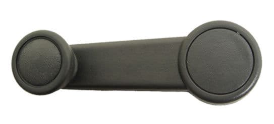 Manija Elevador Cristal Ford Focus 2000-2008/Ford Fiesta 2003-2010/Ford Ecosport 2003-2010/Ford Ka/Ikon 2001 Plastico Negra