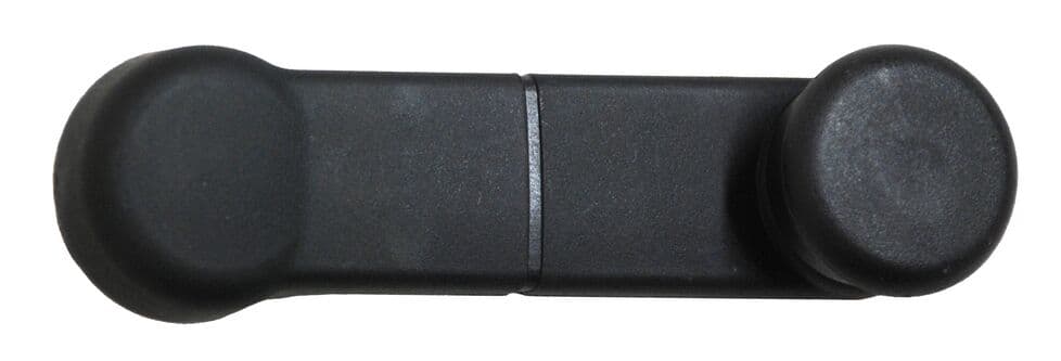 Manija Elevador Cristal Ford Ranger 1993-2012/ Ford F-150/Lobo 1997-2012/ Super Duty 1999-2016/ Windstar 1999-2016/ Econoline 2009-2011 Plastico Negra