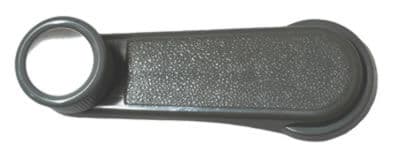Manija Elevador Cristal Nissan Tsuru Ii 1988-1991 Plastico Gris Con Cromo