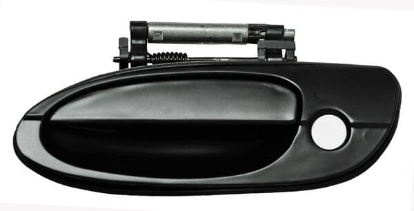 Manija Exterior Nissan Maxima 2000-2003 Negra Delantera Plastico Izquierda