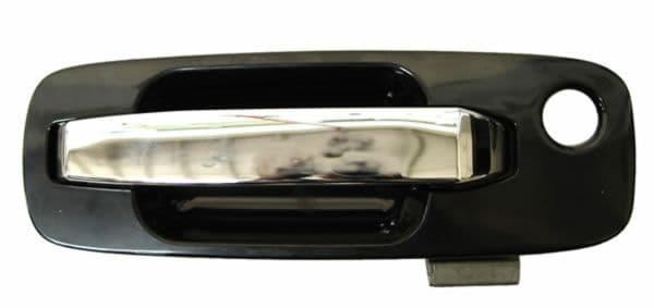 Manija Exterior Nissan Xtrail 2002-2007 Cromada/ Negra Delantera Plastico Derecha