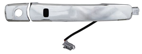 Manija Exterior Nissan Xtrail/ Rogue 2008-2014/ Murano 2005-2008/ Delantera Con Sensor Con Hoyo Para Llave Cromada Plastico Izquierda