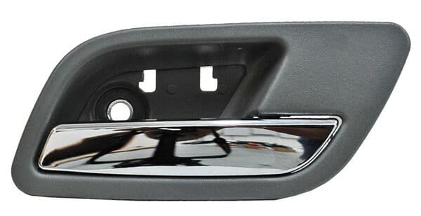 Manija Interior Chevrolet Cheyenne/Silverado Ltz/ Slt/ Chevrolet Suburban/Chevrolet Avalanche/Chevrolet Tahoe/Gmc Yukon/ Denali 2007-2014 Gris/ Cromo Trasera Plastico Derecha