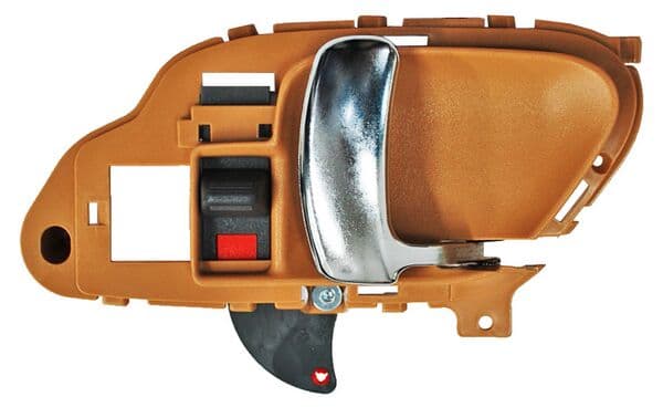 Manija Interior Chevrolet Cheyenne/Silverado/ Chevrolet Sububurban/Chevrolet Blazer/Gmc Yukon/Chevrolet Tahoe/Cadillac Escalade 1995-1998 Beige/ Cromo Plastico Derecha