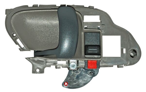 Manija Interior Chevrolet Cheyenne/Silverado/ Chevrolet Sububurban/Chevrolet Blazer/Gmc Yukon/Chevrolet Tahoe/Cadillac Escalade 1995-1999/ Kodiak 2002-2009 Gris Plastico Izquierda
