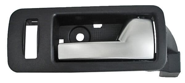 Manija Interior Ford Mustang 2005-2014 Negra/ Plata Delantera Plastico Derecha