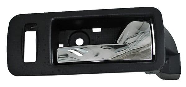 Manija Interior Ford Mustang 2010-2014 Negra/ Cromo Delantera Plastico Derecha