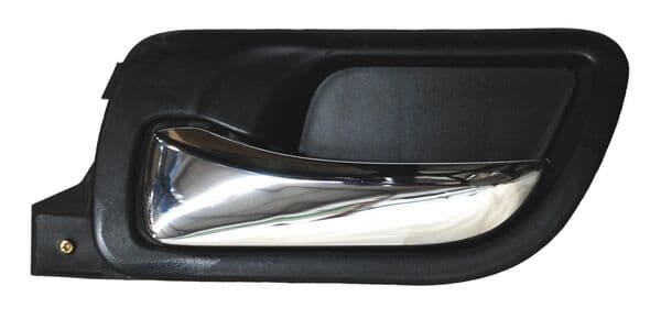 Manija Interior Honda Accord 2003-2007 Negra/ Cromo Delantera Plastico Izquierda