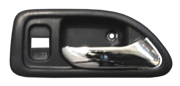 Manija Interior Honda Accord 1994-1997 Azul/ Cromo Sin Hoyo Elevador Cristal Delantera Plastico Derecha