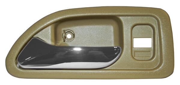 Manija Interior Honda Accord 1994-1997 Beige/ Cromo Delantera Plastico Izquierda