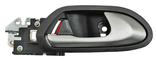 Manija Interior Honda Civic 2006-2011 coupe Negra/ Plata Plastico Derecha