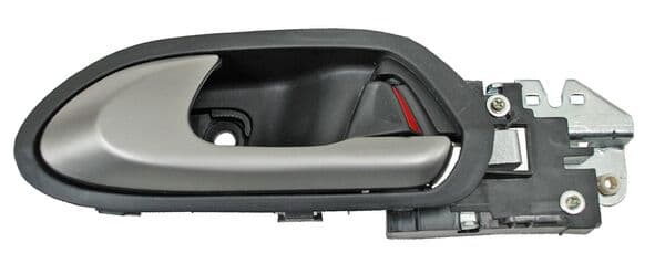 Manija Interior Honda Civic 2006-2011 Negra/ Plata Trasera Plastico Izquierda