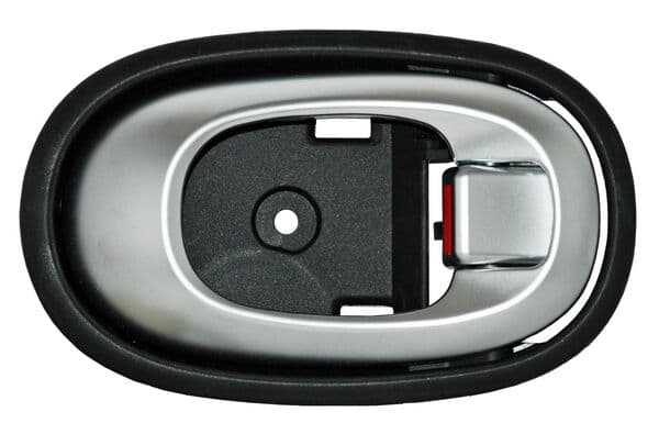 Manija Interior Para Kia Soul 2016-2019 Delantera/ Trasera Negro/ Plata Izquierda