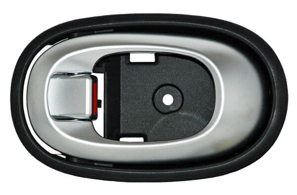 Manija Interior Para Kia Soul 2016-2019 Delantera/ Trasera Negro/ Plata Derecha