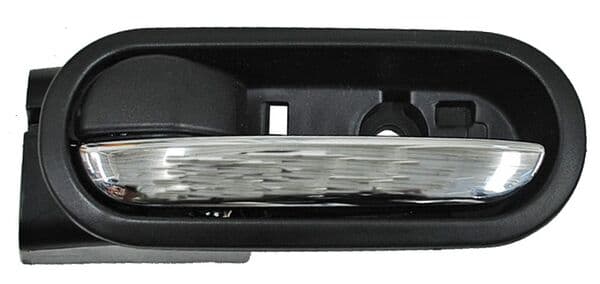 Manija Interior Mazda Cx7 2007-2012 Plastico Negra/ Cromo Trasera Izquierda