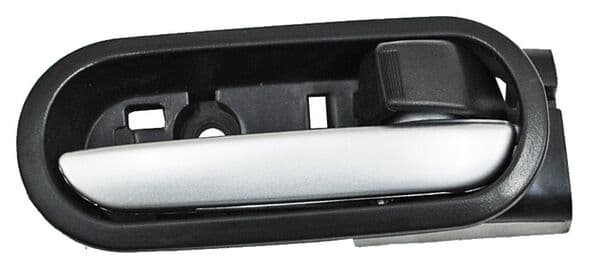 Manija Interior Mazda Cx7 2007-2012 Plastico Negra/ Plata Trasera Derecha