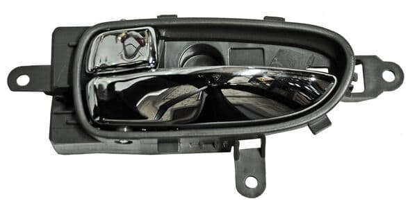 Manija Interior Nissan Altima 2007-2012/ Altima 2008-2012 coupe Gris Oscuro/ Cromo Delantera/ Trasera Plastico Izquierda